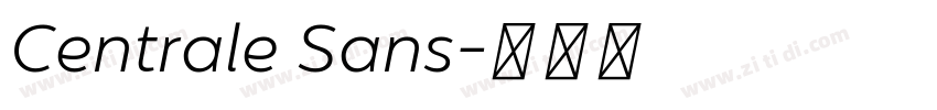 Centrale Sans字体转换